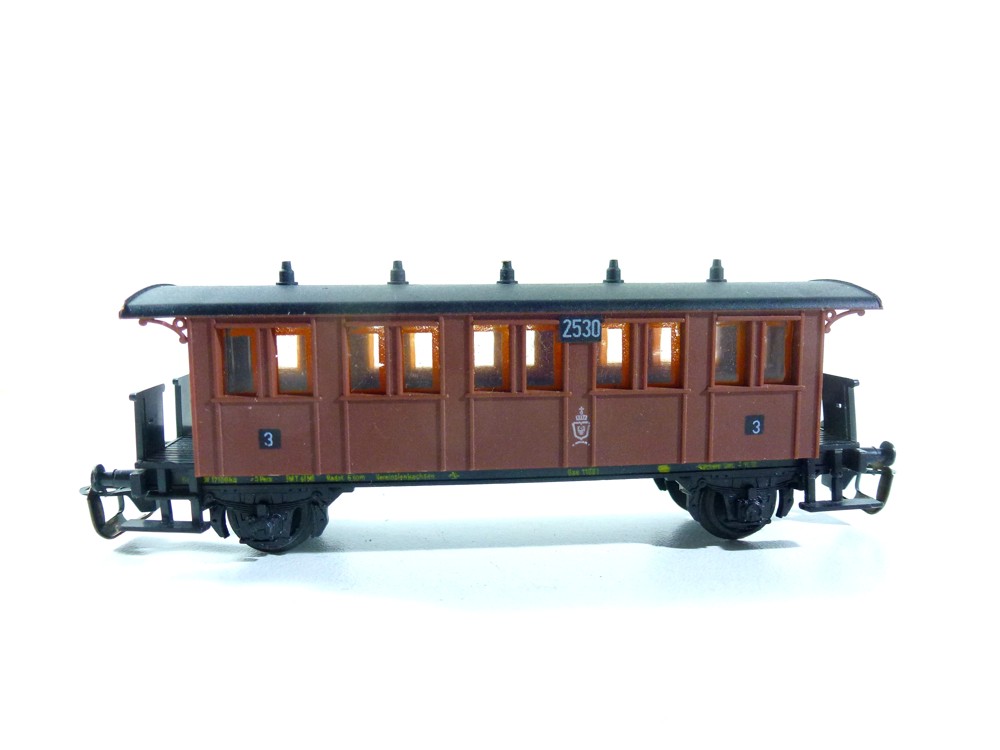 BTTB - Osobní vůz 2530 3. tř.  - TT