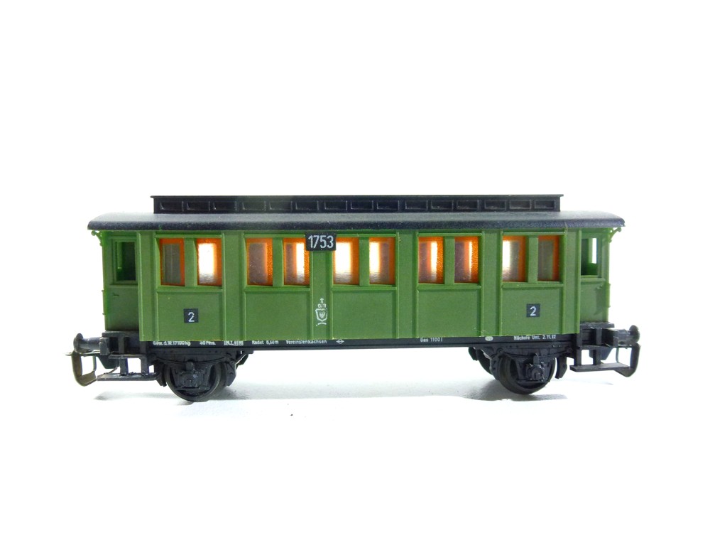 BTTB - Osobní vůz 1753 2. tř.  - TT