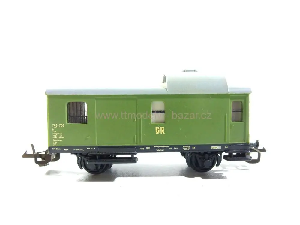 BTTB - Služební vůz pro nákladní vlaky DR - TT