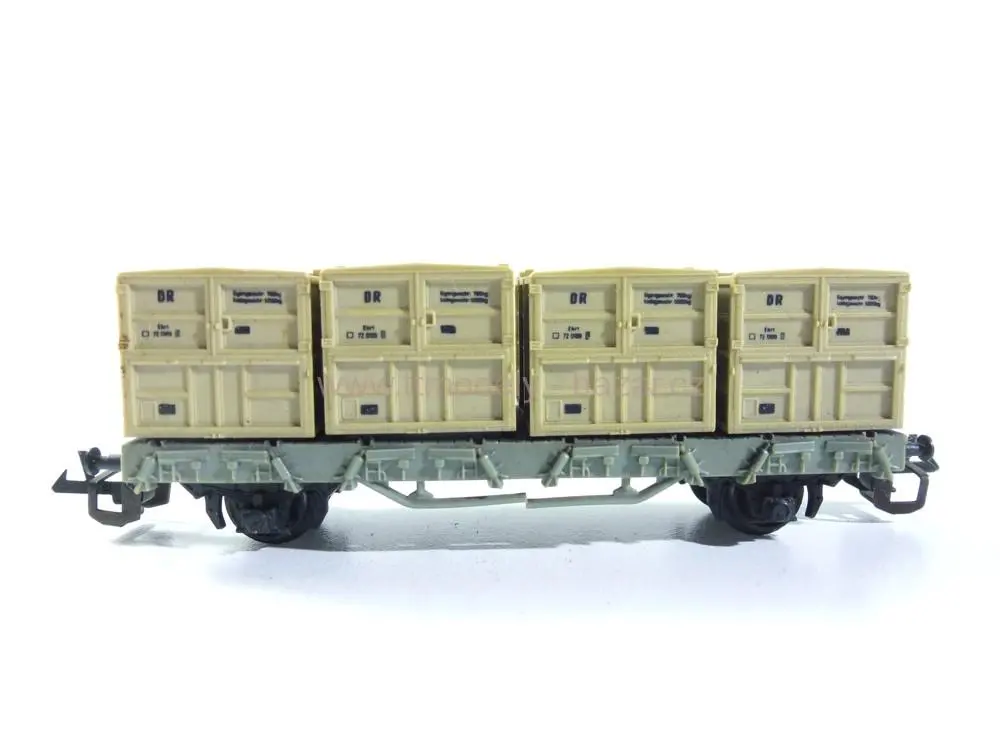 BTTB -  Vůz s přepravními skříněmi DR - TT