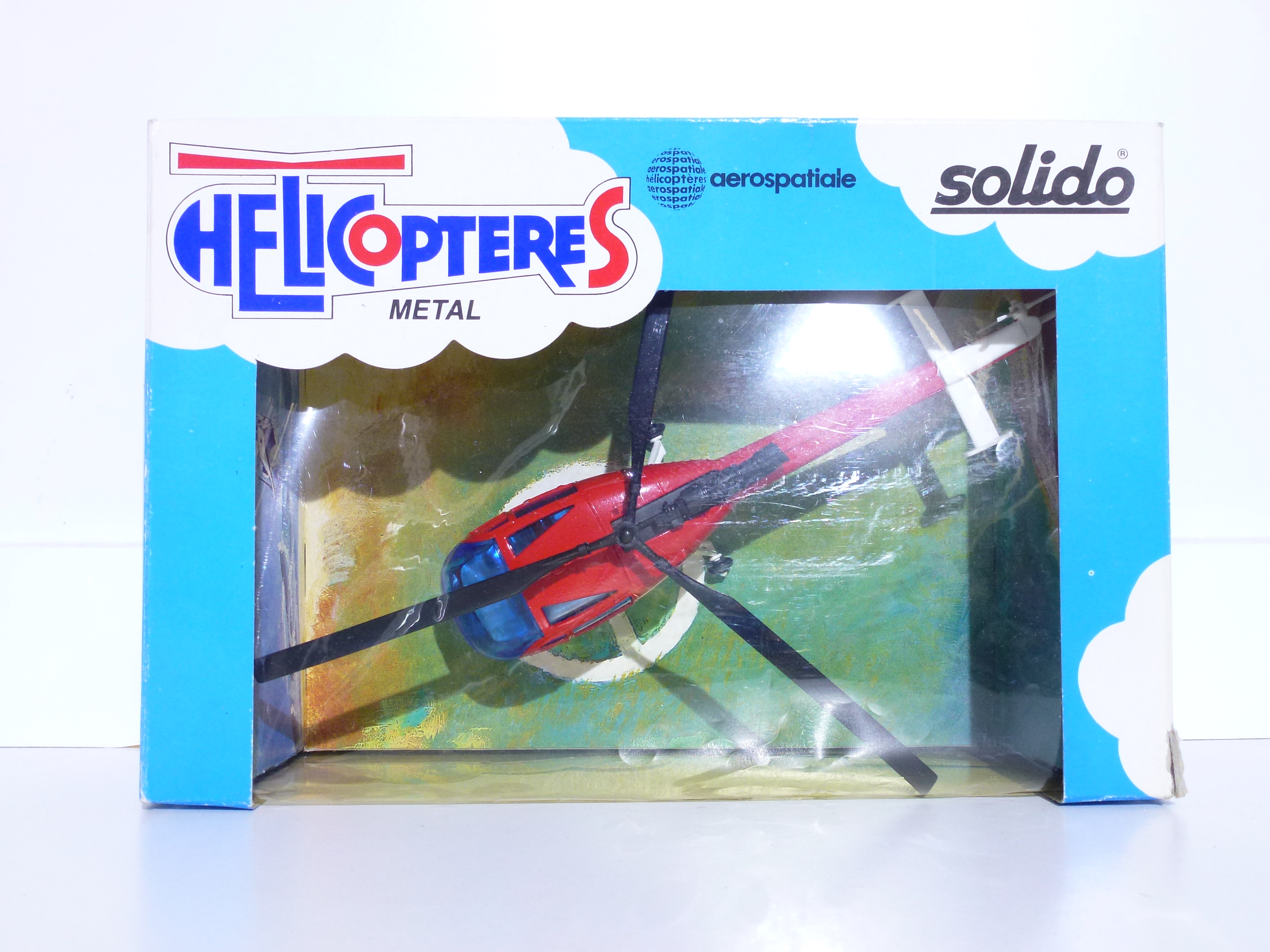 Solido - vrtulník Alouette III Sécurité civile, 1:50 kov