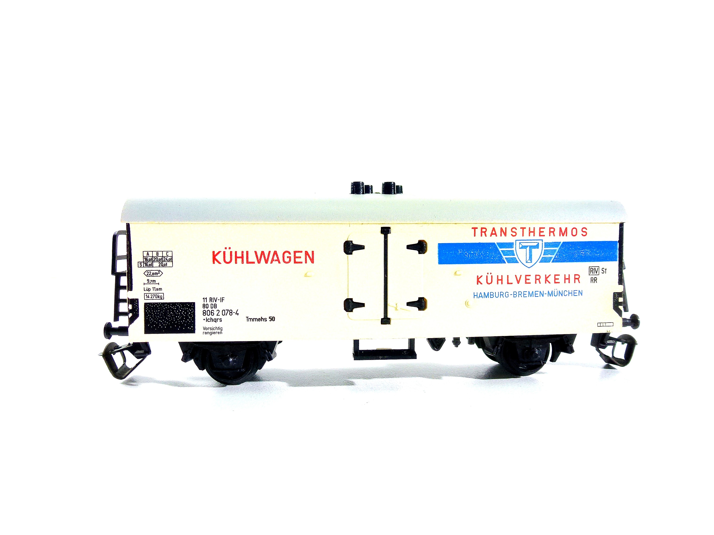 Tillig - Chladírenský vůz KÜHLWAGEN - TT