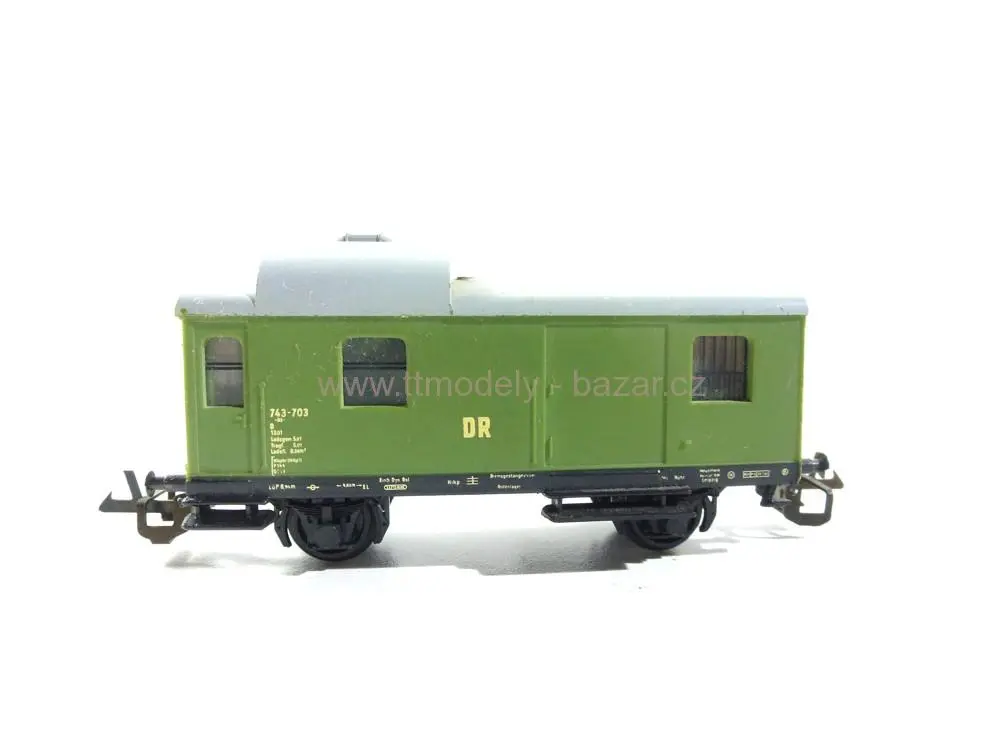 BTTB - Služební vůz pro nákladní vlaky DR - TT