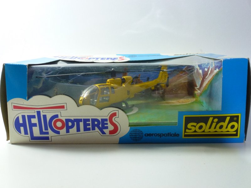Solido - vrtulník Gazelle civile, 1:50 kov
