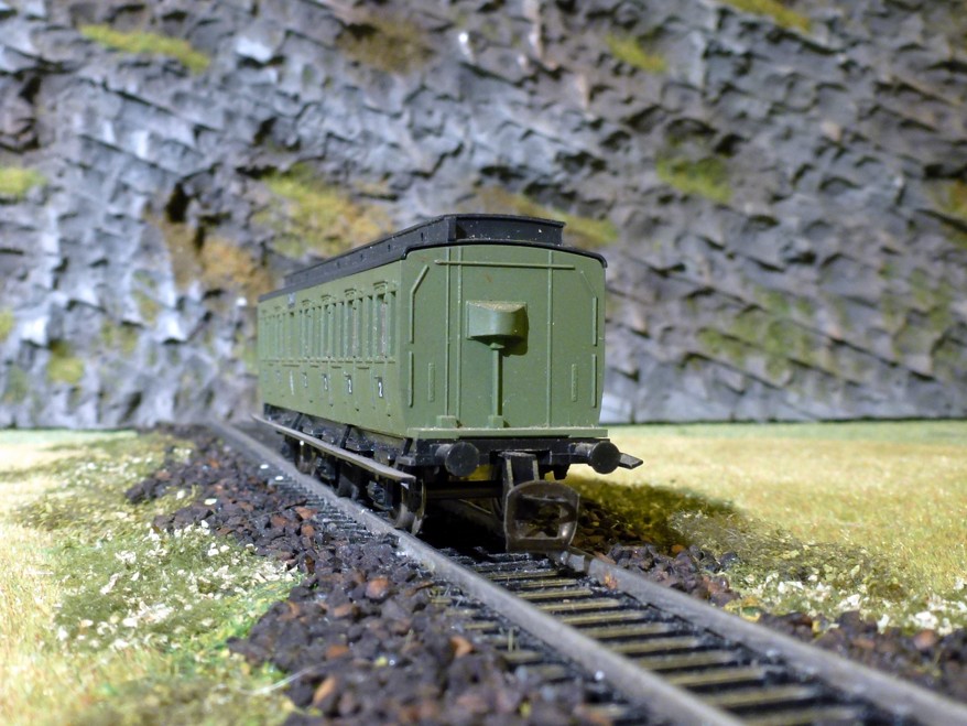 BTTB - Osobní vůz 2417 2. třídy DR