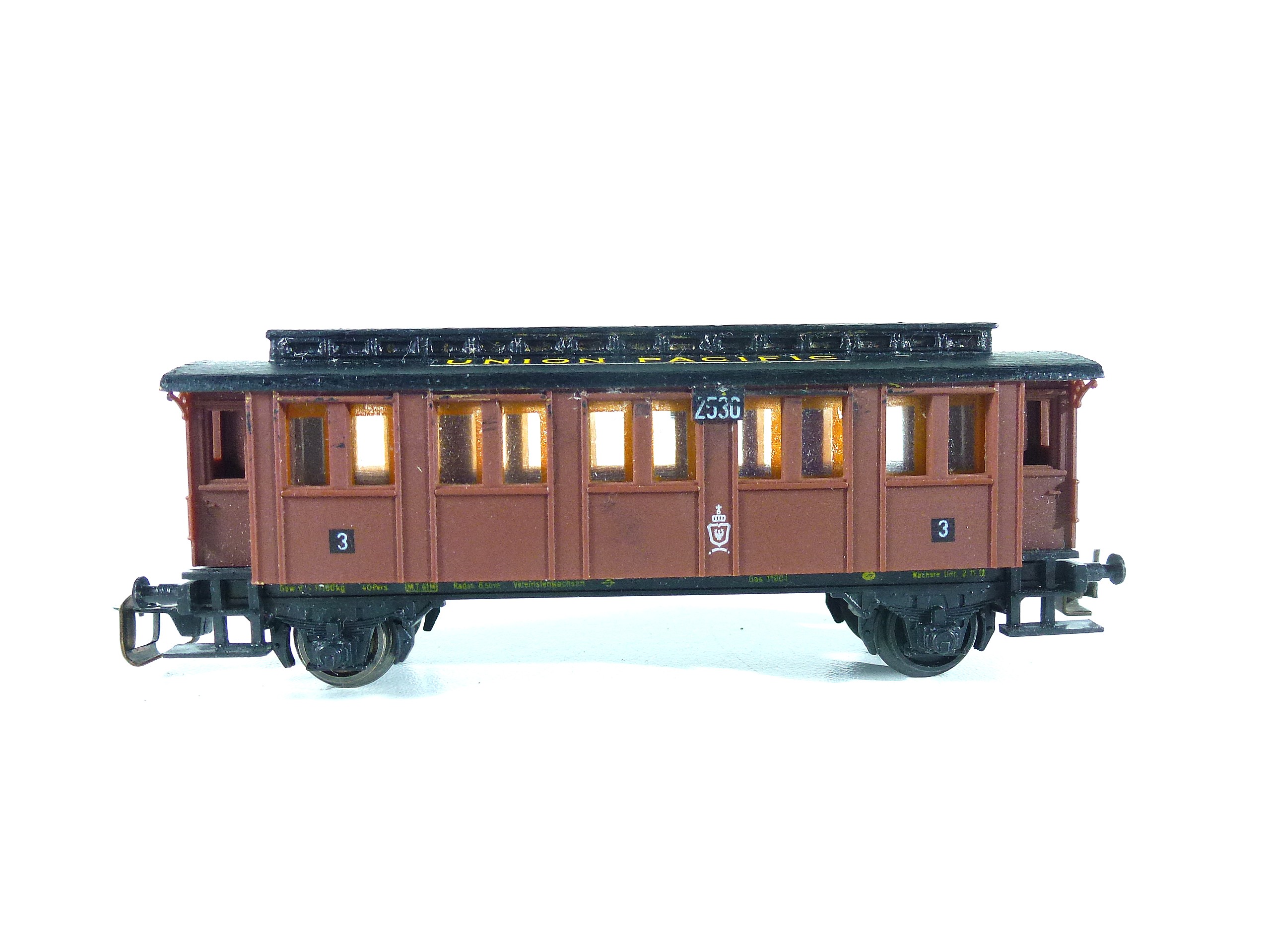 BTTB - Osobní vůz 3. tř. 2530 - TT