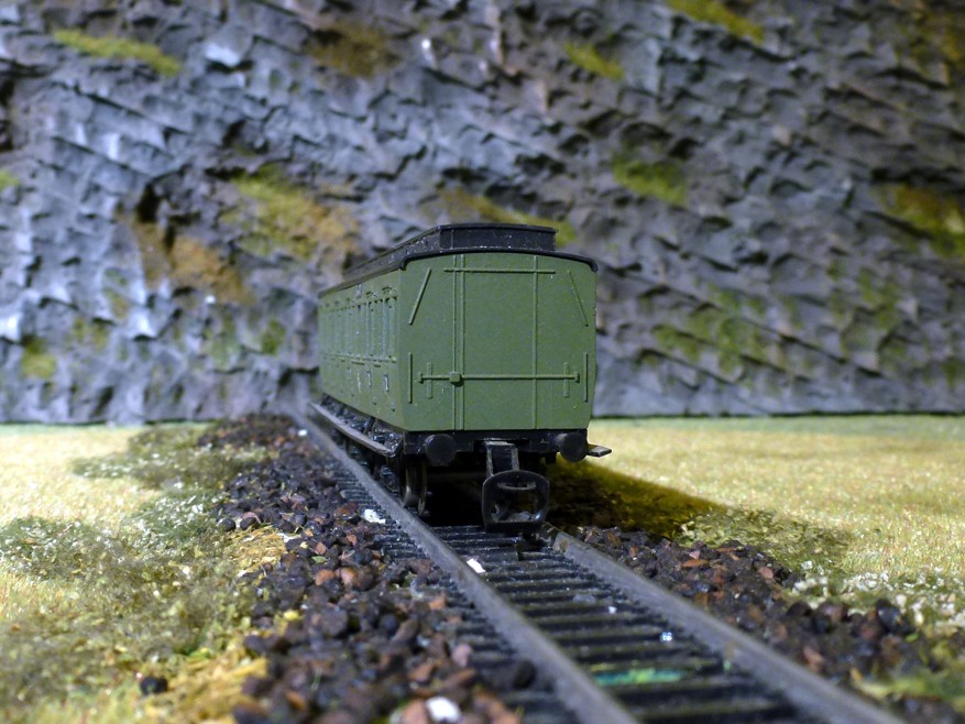 BTTB - Osobní vůz 2417 2. třídy DR
