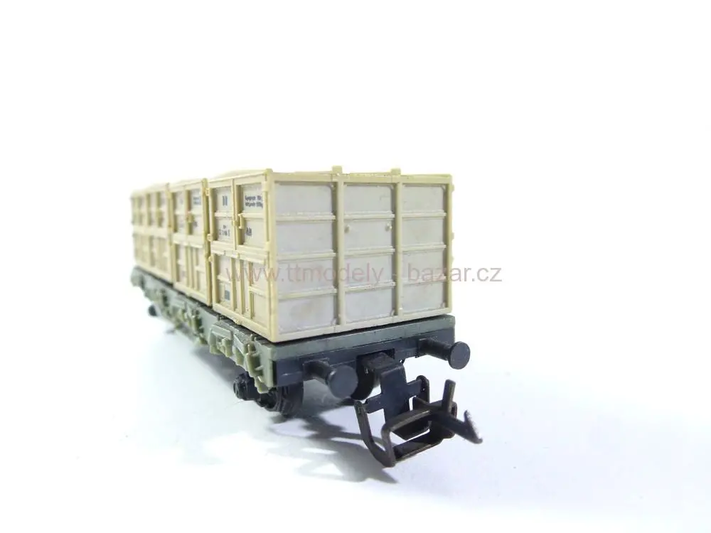 BTTB -  Vůz s přepravními skříněmi DR - TT