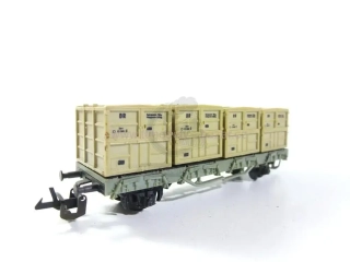 BTTB -  Vůz s přepravními skříněmi DR - TT